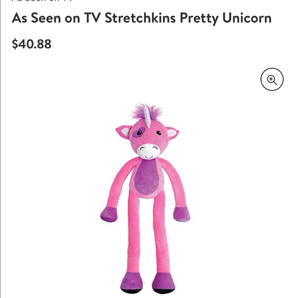 Unicorn stretchy activities plushies selling a pair  2 together